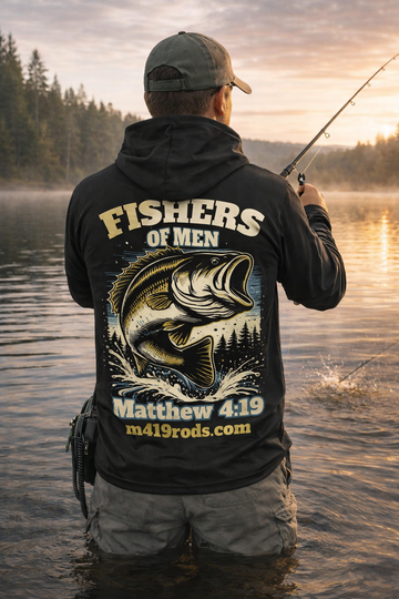 M419 “Fishers of Men” Hooded UV Performance Shirt