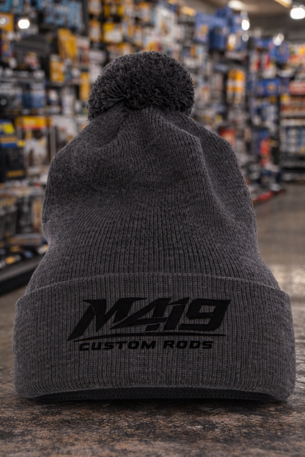 M419 Performance Pom Beanie