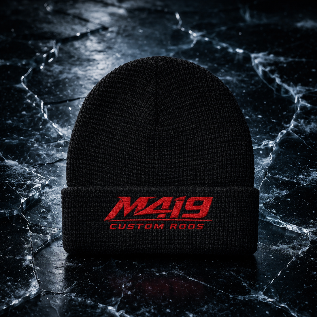 M419 Ice Series Waffle Knit Beanie